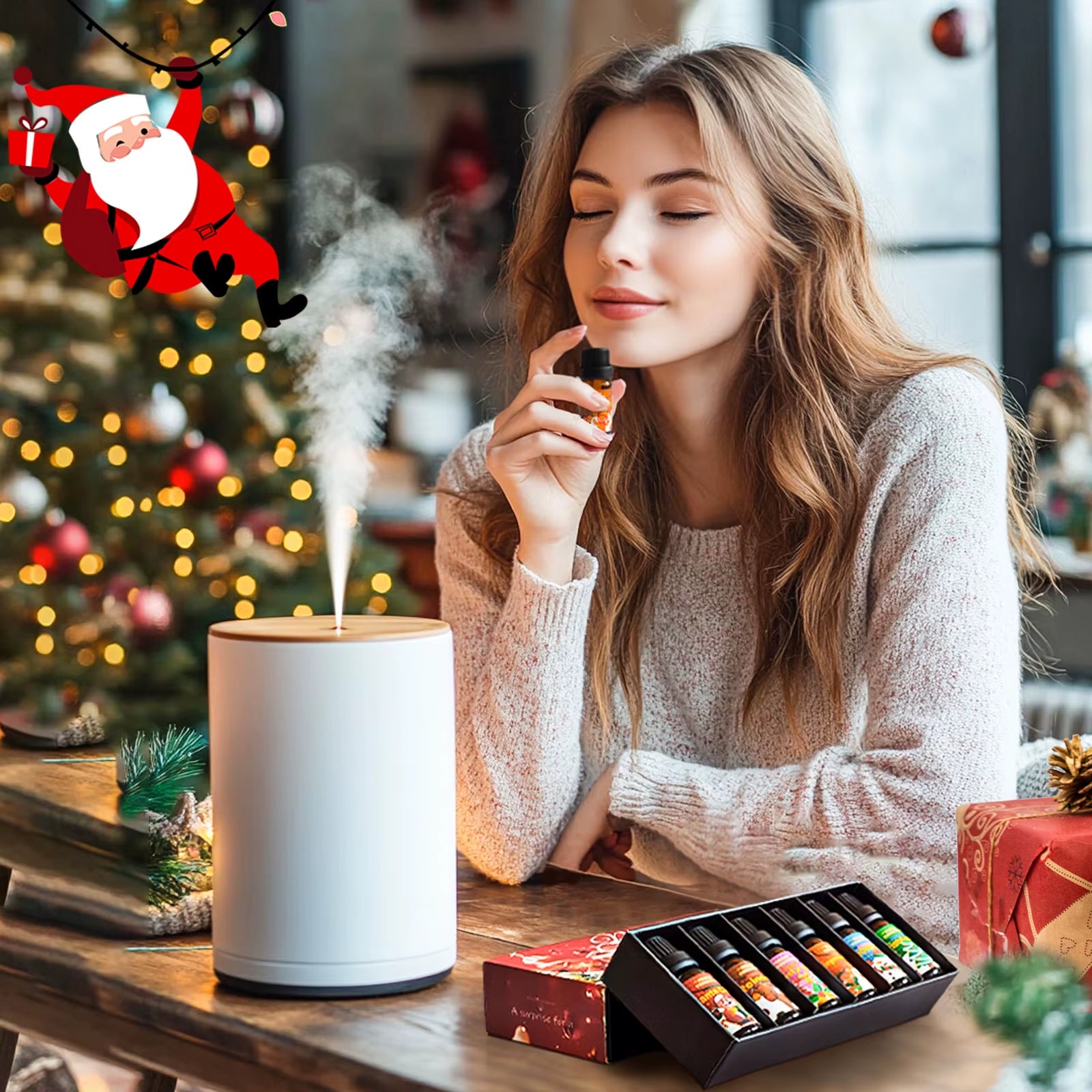 10Ml Christmas Tree Essential Oil Christmas Perfume Diffuser Christmas Party Christmas Gifts Christmas Decoration