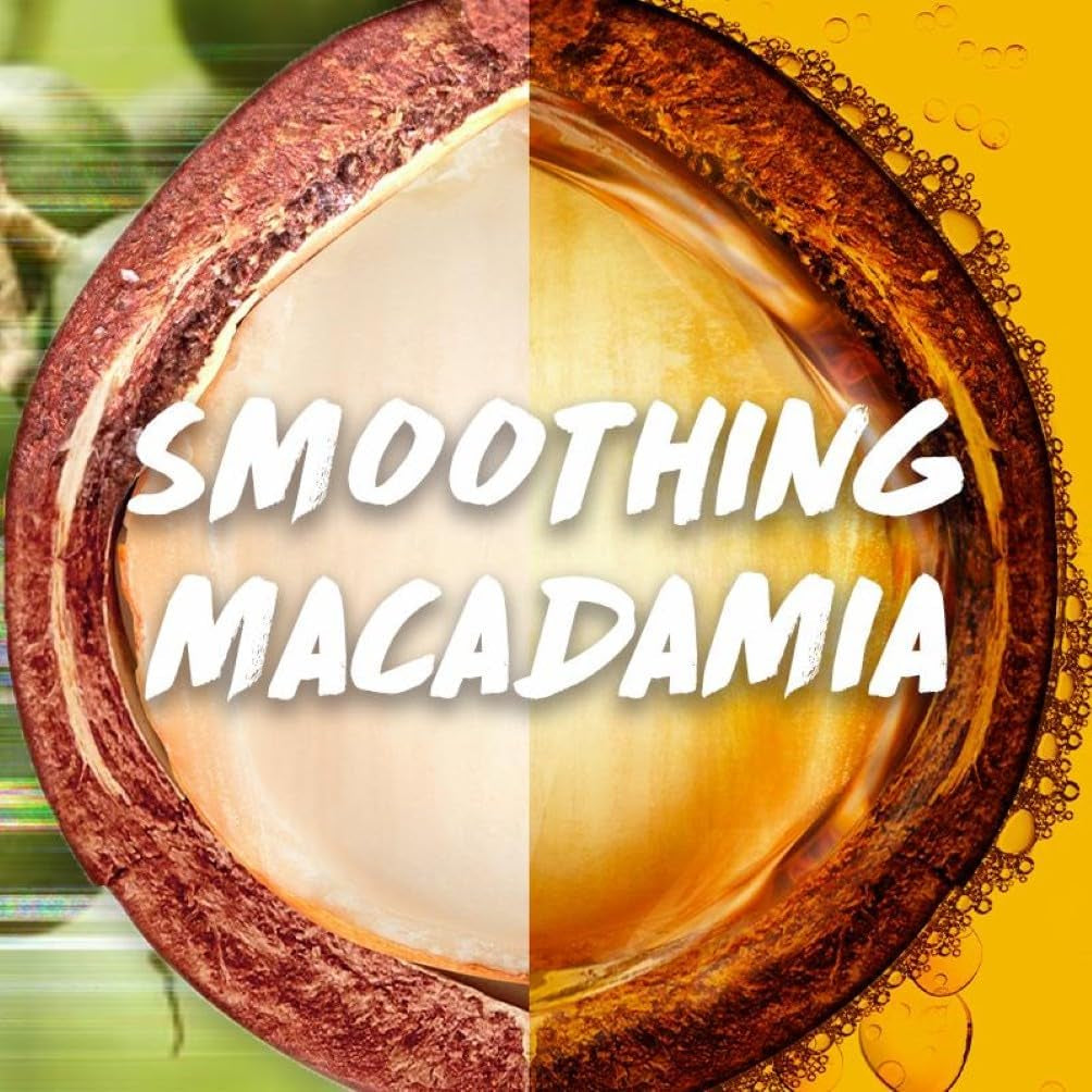 Fructis, 3-In-1 Hair Mask, Smoothing & Hydrating, Hair Food Macadamia, 390Ml