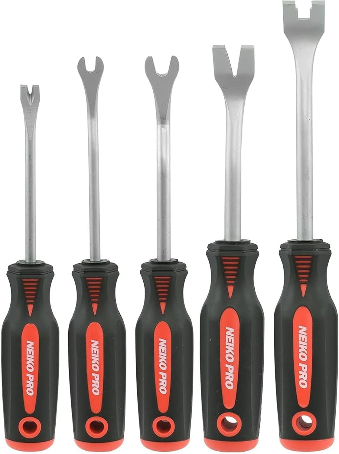 20596B Auto Trim Panel Upholstery Removal Tool Set, 5 Piece Ergonomic Soft Grip Handles